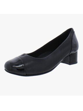 Trotters Womens Daisy Pump NIB Black Sz 9.5